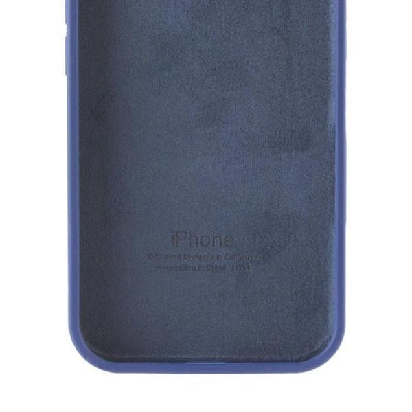 Чехол Silicone Case Full Protective для Apple iPhone 16e\17e (6.1") Deep navy 555-04076 фото