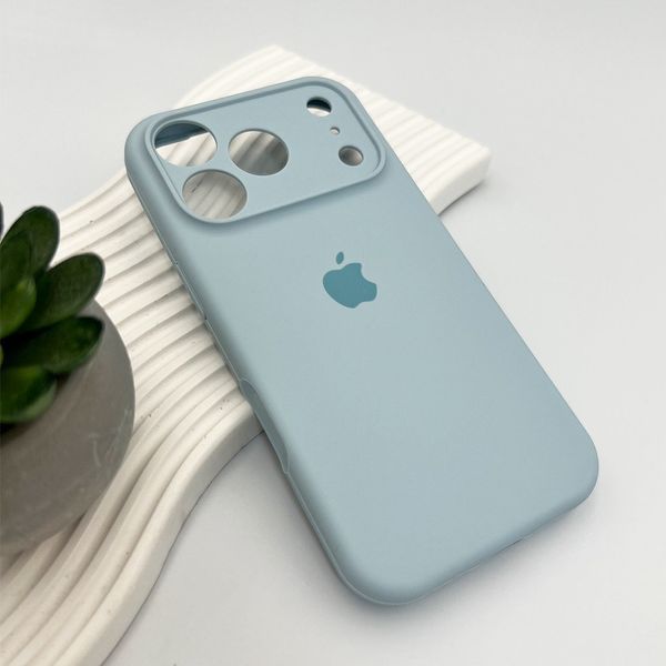 Силіконовий чохол з закритою камерою для iPhone 17 Pro Max / 18 Pro Max (6.9") Sierra Blue 666-04344 фото
