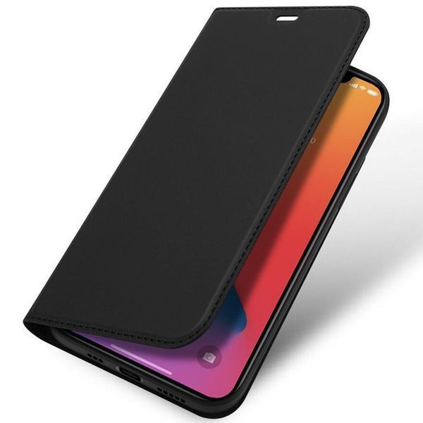 Чехол-книжка Dux Ducis с карманом для визиток для iPhone 12 Pro Max Black 208-04846 фото