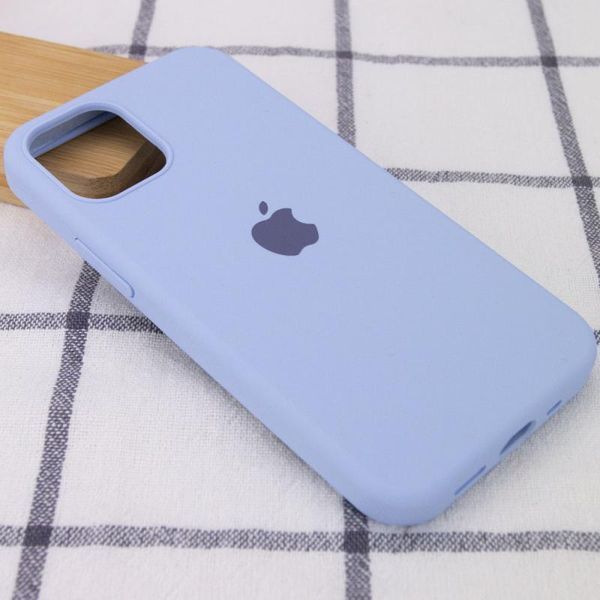 Чехол Silicone Case Full Protective для Apple iPhone 14 Plus (6.7") Lilac Blue 555-04026 фото
