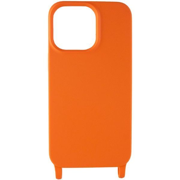 Чехол TPU two straps California для iPhone 12 Pro / 12 Orange 208-05623 фото