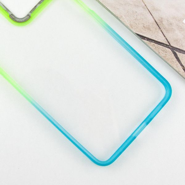 Чохол TPU+PC Fresh sip series для Xiaomi Redmi Note 13 Pro 4G / Poco M6 Pro 4G / Note 14S Бірюзовий / Лимонний 777-06626 фото