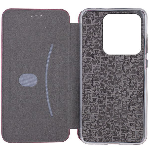 Кожаный чехол-книжка Classy для Xiaomi Redmi 10C Maroon 777-05864 фото