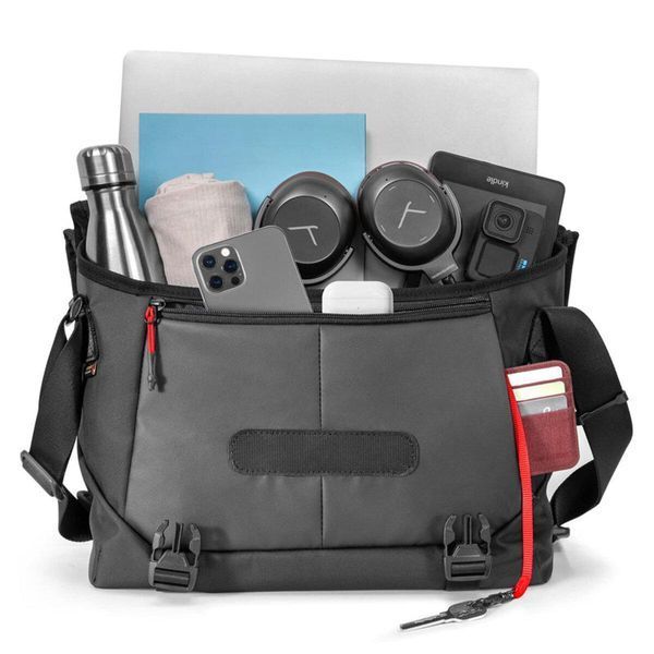 Сумка Tomtoc Explorer-T22 Messenger Bag Black 16 Inch/14L (T22M1D1) 656-00216 фото