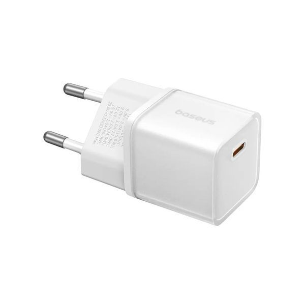 Сетевое зарядное устройство Baseus GaN5S Fast Charger 1C 30W EU Moon White P10162504213-00 фото