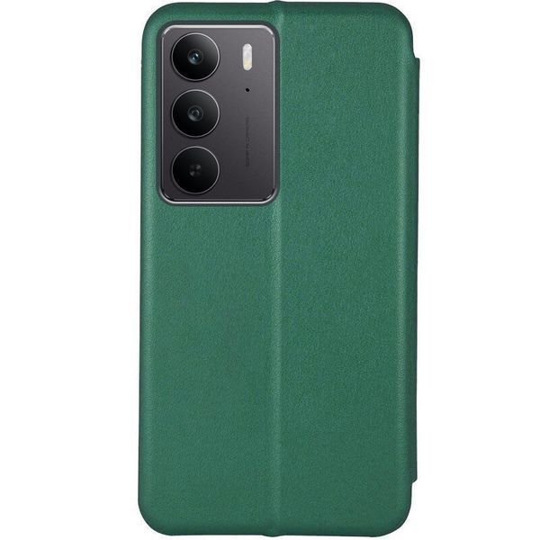 Кожаный чехол-книжка Classy для Realme C75 / C75x Green 777-05260 фото