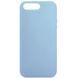 Силиконовый чехол Silk Full Protective для iPhone 7 plus / 8 plus (5.5") Lilac Blue 777-10857 фото