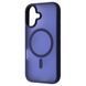Чехол WAVE Matte Insane Case with Magnetic Ring для iPhone 16 Plus Midnight blue 656-07877 фото 1