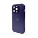Чохол для смартфона AG Glass Matt Frame Color для iPhone 14 Pro Deep Purple 666-00614 фото 1