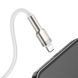 Кабель Baseus Cafule Series Metal Data Cable USB to IP 2.4A 2m White CALJK-B02 фото 5