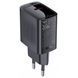 Мережевий зарядний пристрій ACEFAST A82 PD20W GaN single USB-C charger Black 656-01280 фото 1