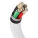 Кабель Baseus Cafule Series Metal Data Cable USB to IP 2.4A 2m White CALJK-B02 фото 7