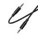 Аудіокабель BOROFONE BL26 3.5mm male to 3.5mm male, TPE, 1m Black 6941991122170 фото 4