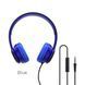 Навушники BOROFONE BO5 Star sound wired headphones Blue 656-01009 фото 2