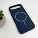 Чохол для смартфона Silicone Case Magnetic для Apple iPhone 17 Air Dark Blue 666-04090 фото 4