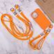 Чехол TPU two straps California для iPhone 12 Pro / 12 Orange 208-05623 фото 5
