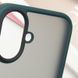 TPU+PC чехол Metal Buttons для Apple iPhone 16 (6.1") Зеленый 777-08252 фото 5