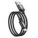 Кабель HOCO X89 Wind charging data cable Micro Black 6931474784346 фото 5
