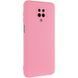 Чехол TPU GETMAN Liquid Silk Full Camera для Xiaomi Redmi Note 9s / Note 9 Pro / Note 9 Pro Max Розовый / Pink ILSO-00000074072-7 фото