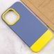 Чохол TPU+PC Bichromatic для Apple iPhone 13 Pro (6.1") Blue / Yellow 555-03976 фото 4