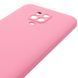 Чехол TPU GETMAN Liquid Silk Full Camera для Xiaomi Redmi Note 9s / Note 9 Pro / Note 9 Pro Max Розовый / Pink ILSO-00000074072-7 фото 4