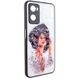 TPU+PC чохол Prisma Ladies для Oppo A57s / A77s Girl in a hat 777-07175 фото 1