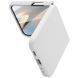 Чохол Foldables Silicone Cover Lakshmi для Samsung Galaxy Z Flip6 / Flip7 FE White 555-03156 фото 3