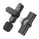 Беспроводная микрофонная система BOROFONE BFK12 Trophy lavalier (Type-C) Black 6941991106392 фото 2