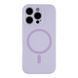 Чохол Glow Silicone Case Full Camera with Magsafe для iPhone 16 Pro Light purple 214-04076 фото