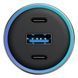 Автомобильное зарядное устройство Proove Super Charge 130W (2 Type-C + USB) metal gray 656-02609 фото 4