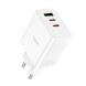 Зарядний пристрій Hoco C126A USB/2Type-C PD40W QC3.0 Білий 209-00186 фото 4