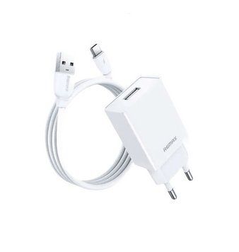 Сетевое зарядное устройство з кабелем REMAX Kiddy Series 2.4A RP-Charger Set with Cable U95 Type-C 6954851218227 фото
