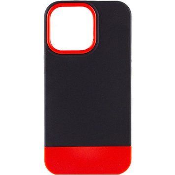 Чохол TPU+PC Bichromatic для Apple iPhone 13 Pro (6.1") Black / Red 555-03977 фото