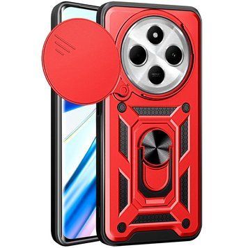 Ударопрочный чехол Camshield Serge Ring для Xiaomi Redmi 14C / A4 / Poco C75 / M7 Red 777-04350 фото