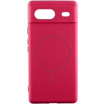 Чехол Silicone Cover Lakshmi Full Camera with MagFit для Google Pixel 7 Красный 555-02100 фото