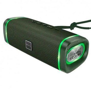 Портативна колонка BOROFONE BR32 Sound arc sports BT speaker Dark Green 656-00730 фото