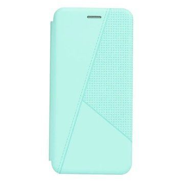 Чехол-книжка кожа Twist для Samsung Galaxy А22 (A225) Голубой 777-01182 фото