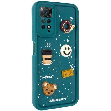 Чохол TPU Toys Case для Xiaomi Redmi Note 11 Pro 4G/5G / 12 Pro 4G Pine Green/Always Happy 777-03834 фото