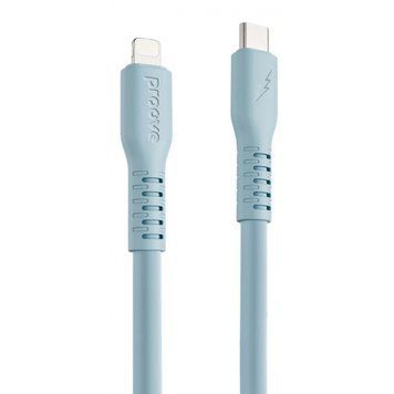 Кабель Proove Eternal Type-C to Lightning 27W (1m) light blue 656-02570 фото