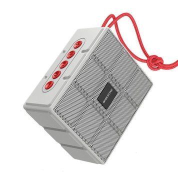 Портативная колонка BOROFONE BR16 Gage sports wireless speaker Gray 656-00680 фото