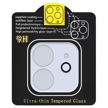 Защитное стекло на камеру Full Block для Apple iPhone 11 (6.1") Transparent 204-00468 фото