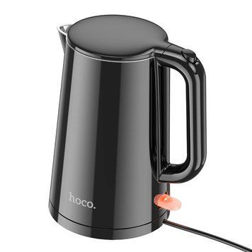 Электрочайник HOCO HE11 1.7L electric kettle (EU) Black 656-02505 фото