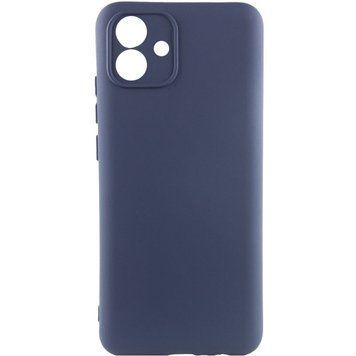 Чехол TPU GETMAN Liquid Silk Full Camera для Samsung Galaxy A04e Синий / Midnight Blue ILSO-00000075772-11 фото