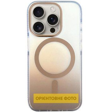 Чохол TPU+PC Phantom with MagSafe для Apple iPhone 17 (6.3") Golden 656-08498 фото