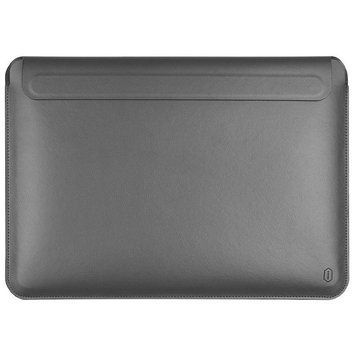 Чехол с подставкой WIWU SKIN PRO Portable Stand Sleeve 14.2" Серый 656-03618 фото