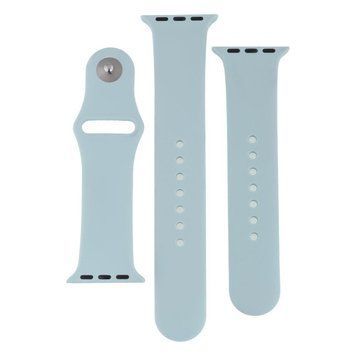 Ремінець для Apple Watch Band Silicone Two-Piece 38/40/41 mm Turquoise 212-02093 фото