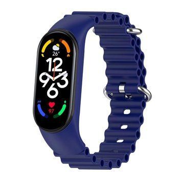 Ремінець для Xiaomi Mi Band 3/4/5/6/7 Ocean Band Blue 212-02491 фото