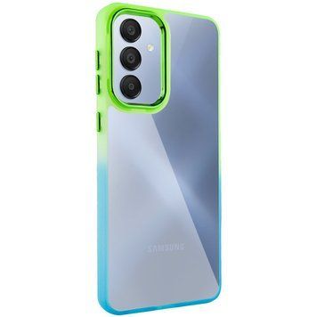 Чохол TPU+PC Fresh sip series для Samsung Galaxy A33 5G Бірюзовий / Лимонний 777-06677 фото