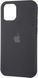 Силиконовый чехол для iPhone 12 Pro Max Black 208-00387 фото 3