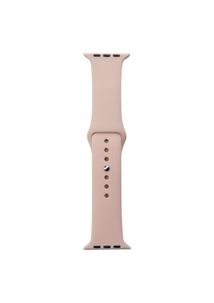 Силіконовий ремінець для Apple Watch 38/40/41 мм Pink Sand 212-00626 фото